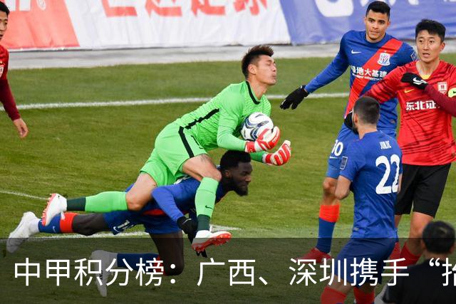 中甲积分榜：广西、深圳携手“抬”南通冲超，陕西联合机会来了