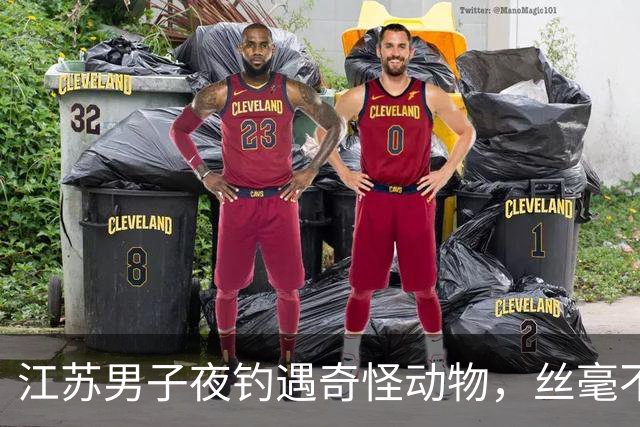 江苏男子夜钓遇奇怪动物，丝毫不怕人主动凑近讨食！网友：后台硬胆子就是大